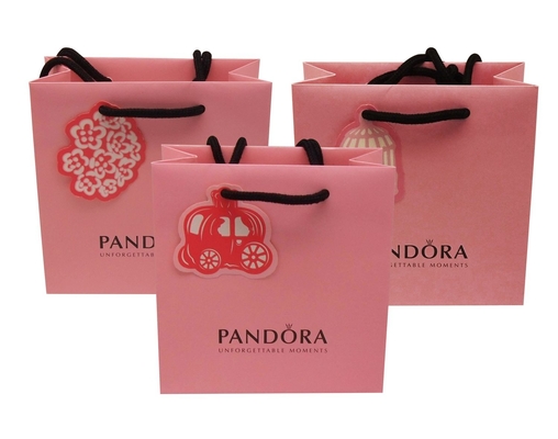 Good price Borsa di carta personalizzata con colore personalizzato e manico nero in linea
