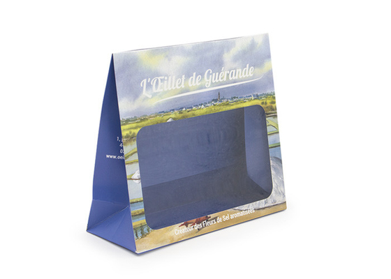 Good price Sacchi di carta personali Kraft sostenibili bianchi con la finestra della trasparenza in linea