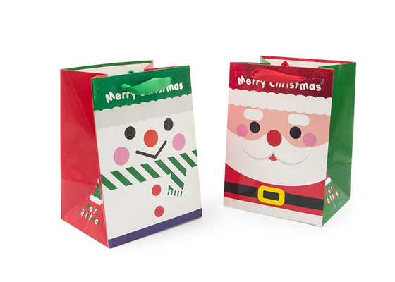 Good price Borse del regalo di Buon Natale stampate colore pieno con la certificazione del CE di scintillio in linea
