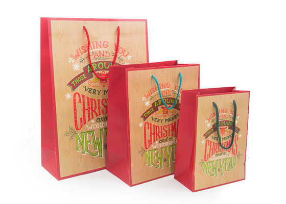 Good price Natale di lusso squisito che imballa amichevole eco- della carta patinata 350gsm in linea