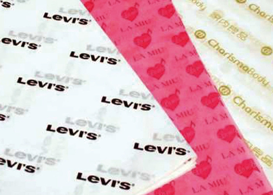 Good price Carta velina d'imballaggio di Rolls 20x30 della carta da imballaggio di abitudine dell'indumento operato in linea