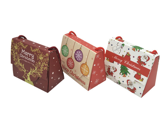 Good price Imballaggio sveglio del regalo di natale della carta del cliente di stampa a colori su ordinazione di lusso in linea