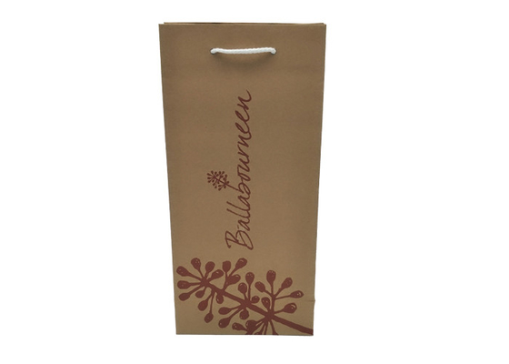Good price Contenitori personali Kraft di vino di Brown per protezione dell'ambiente dei regali in linea