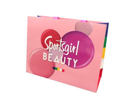 Good price Il sacco di carta attuale di immaginazione rosa/regalo di carta naturale insacca il logo su misura in linea