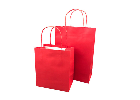 Good price Carta rossa che imballa, di Eco dimensione su misura sacchetti della spesa biodegradabili in linea
