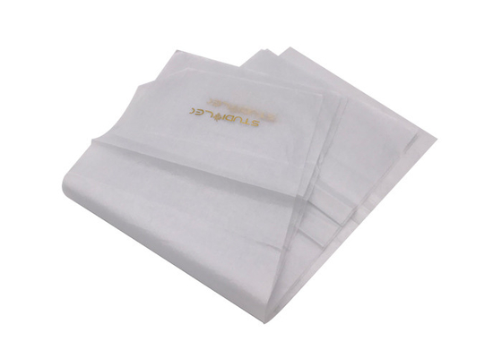 Good price Carta velina contrassegnata su ordinazione di lusso del panno di logo dell'oro di Rolls della carta da imballaggio in linea