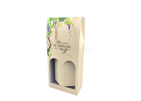 Good price Contenitori di regalo decorativi fatti a mano del vino con la vostra propria certificazione del CE di logo in linea