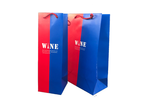 Good price I doppi contenitori di regalo operati decorativi della bottiglia di vino hanno personalizzato la stampa di logo in linea