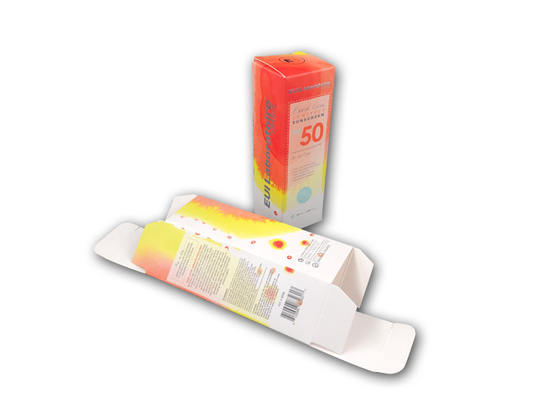 Good price Cura di pelle vuota/immaginazione d'imballaggio scatola cosmetica materiale della carta da 350 GSM in linea