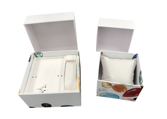 Good price Il contenitore d'imballaggio di regalo di carta sostenibile bianco/ha personalizzato il contenitore di orologio degli uomini in linea